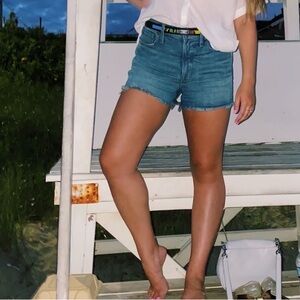 Madewell the perfect denim shorts size 28